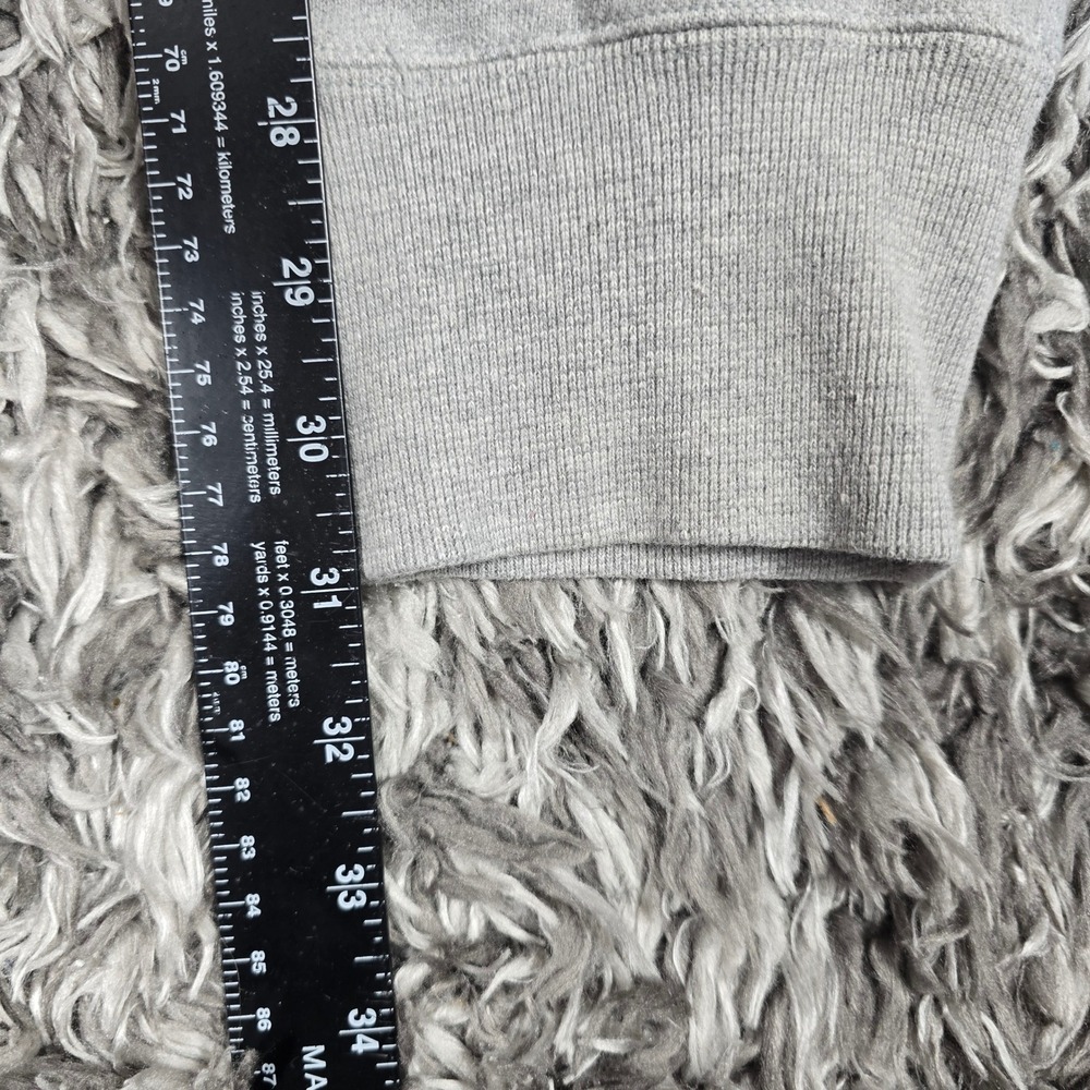 Champion Reverse Weave Gray Tapered Sweatpants Large Chenille Logo Patch Mens L - Picture 5 of 8